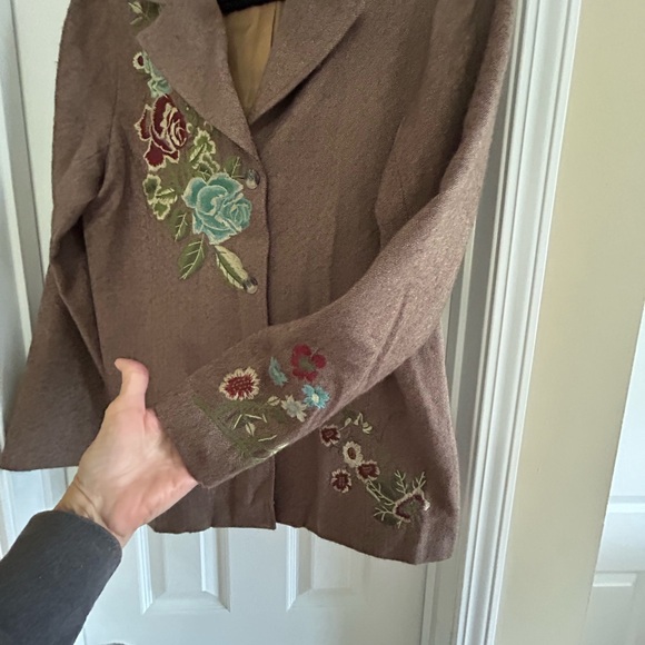 Coldwater Creek embroidered jacket - Picture 5 of 7